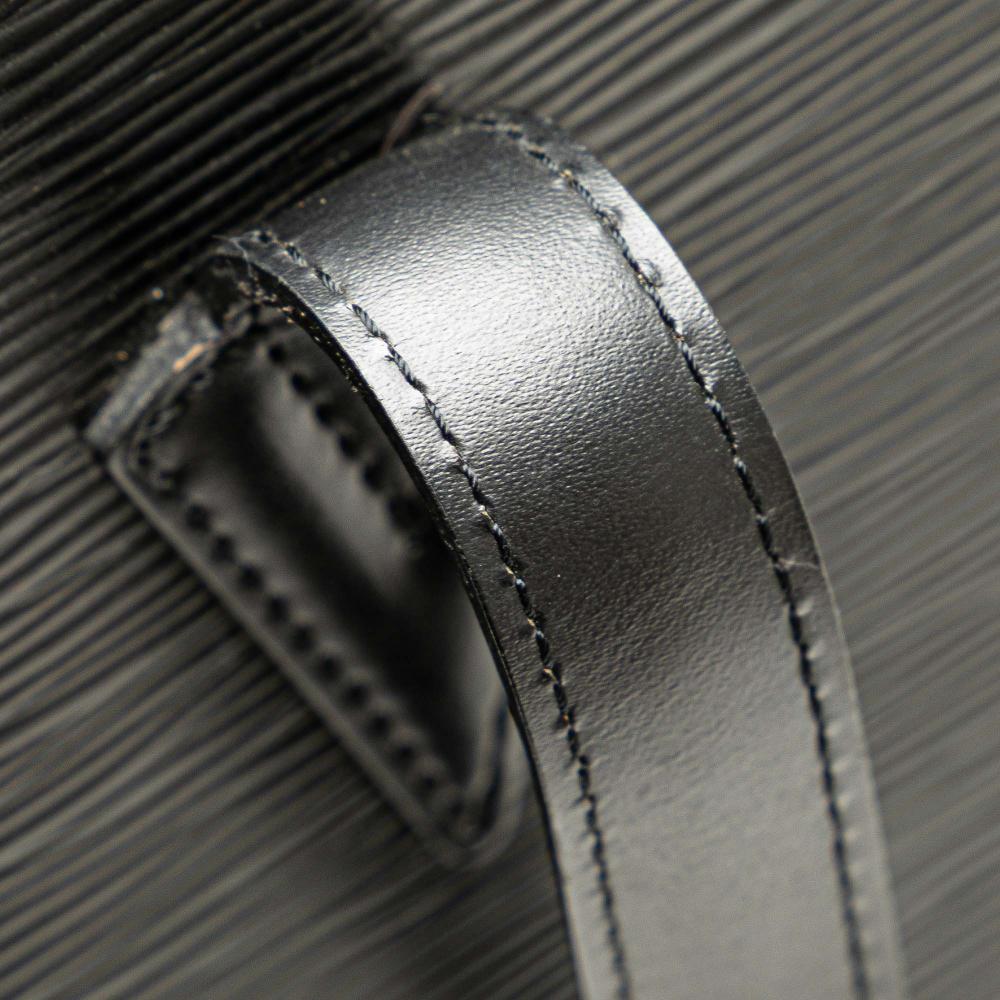 Louis Vuitton B Louis Vuitton Black Epi Leather Leather Epi Lussac France