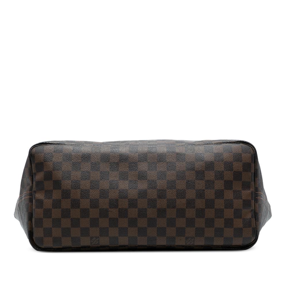 Louis Vuitton AB Louis Vuitton Brown Damier Canvas Fabric Damier Ebene Neverfull GM France