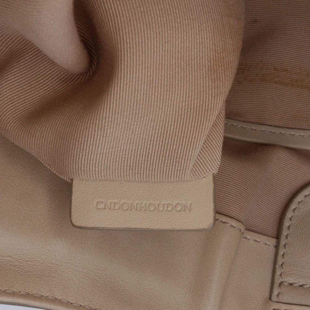 Burberry B Burberry Brown Beige Calf Leather Tassel Hobo Bag China