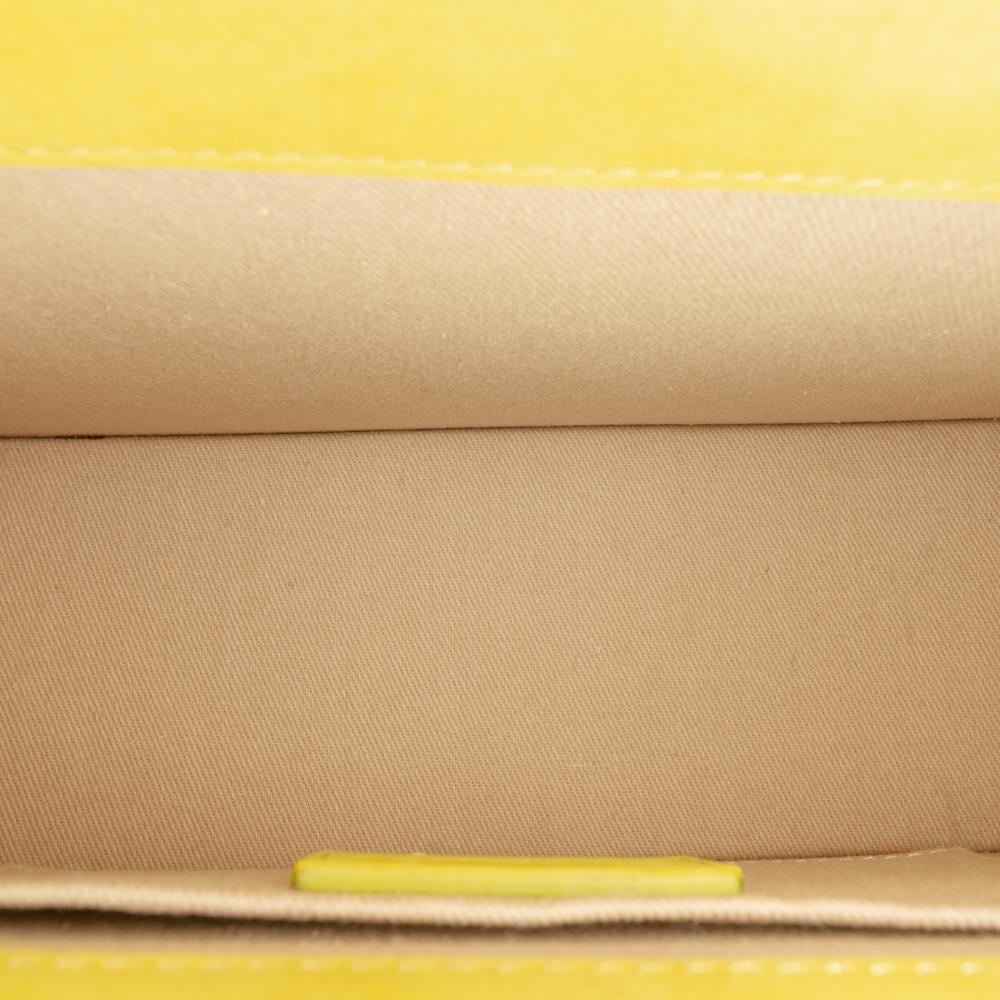 Jacquemus B Jacquemus Yellow Calf Leather Le Grand Chiquito Italy