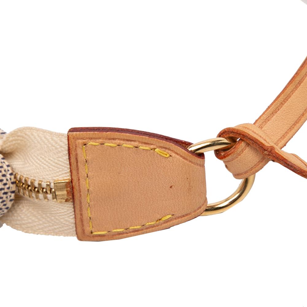 Louis Vuitton AB Louis Vuitton White Damier Canvas Fabric Damier Azur Pochette Accessoires Spain