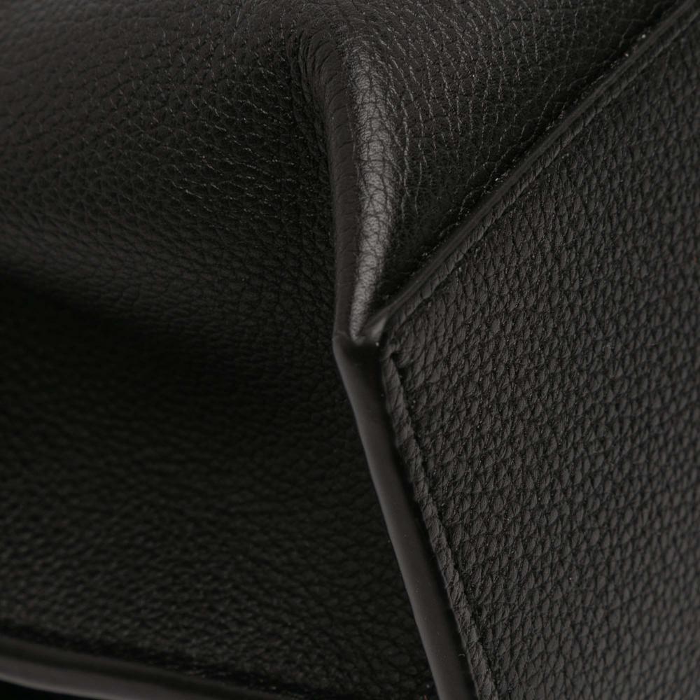 Loewe B LOEWE Black with Brown Calf Leather Small Gate Top Handle Satchel Spain