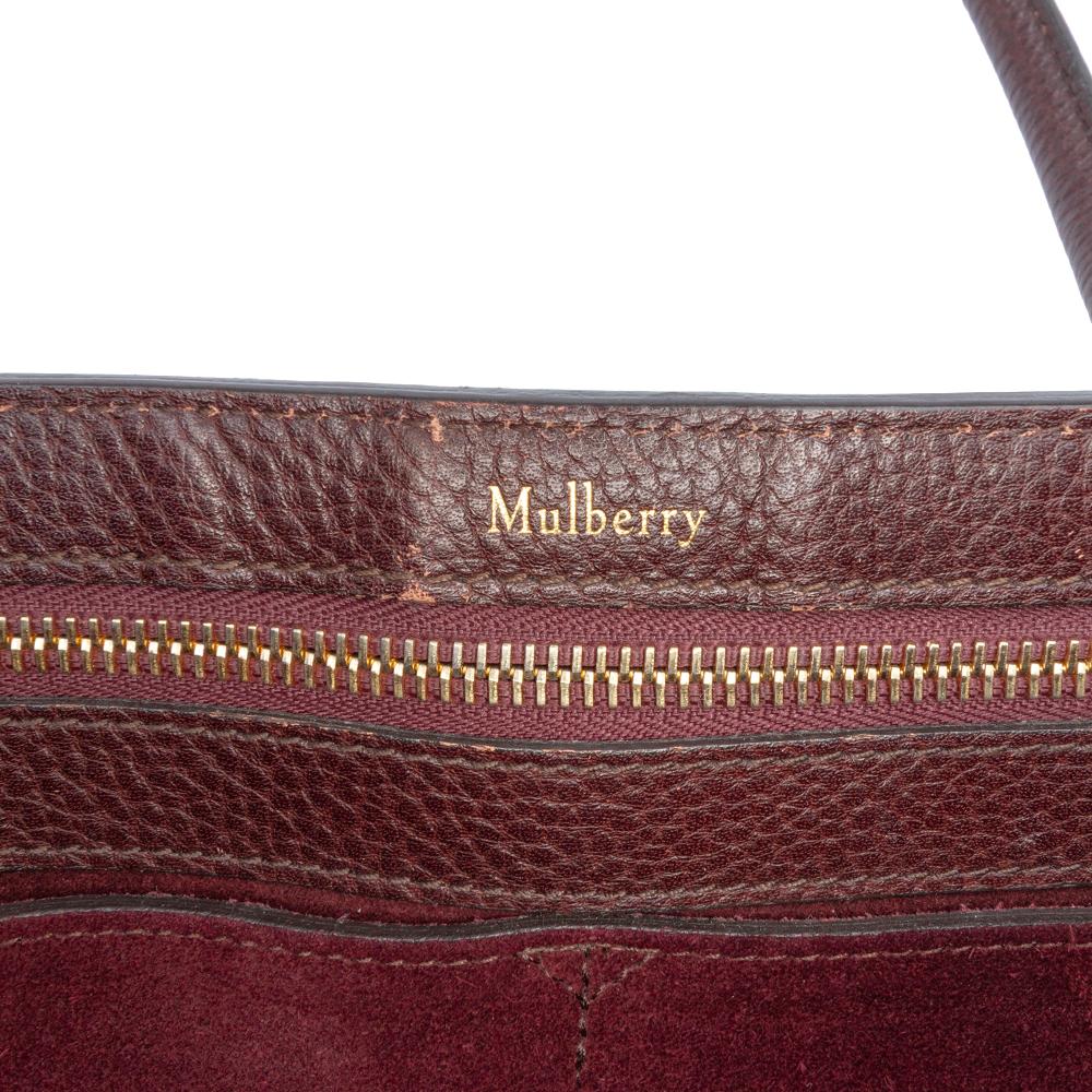 Mulberry B Mulberry Brown Dark Brown Calf Leather Grained skin New Bayswater United Kingdom