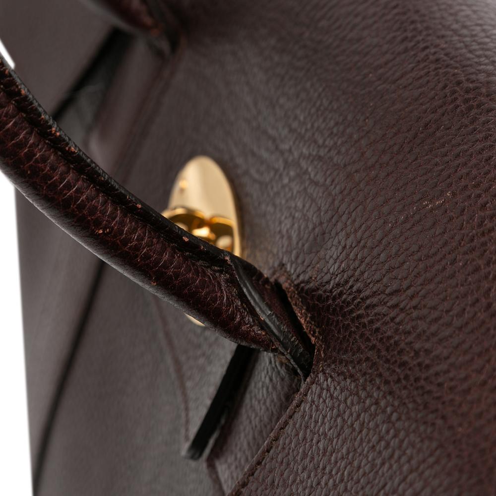 Mulberry B Mulberry Brown Dark Brown Calf Leather Grained skin New Bayswater United Kingdom