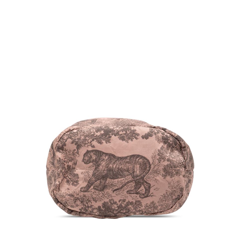 Christian Dior AB Dior Pink Nylon Fabric DiorTravel Sauvage Toile De Jouy Technical Pouch Italy