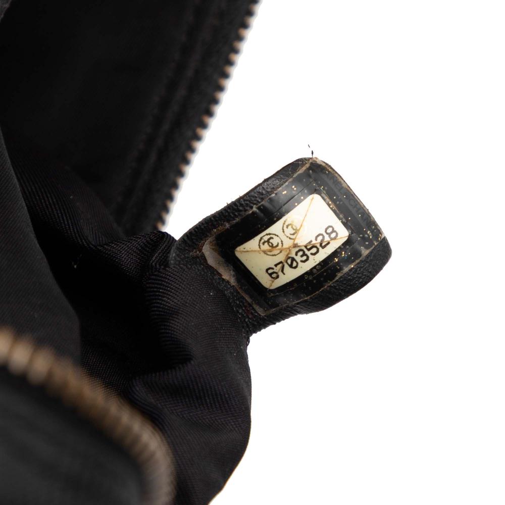 Chanel B Chanel Black Nylon Fabric New Travel Line Convertible Backpack Italy