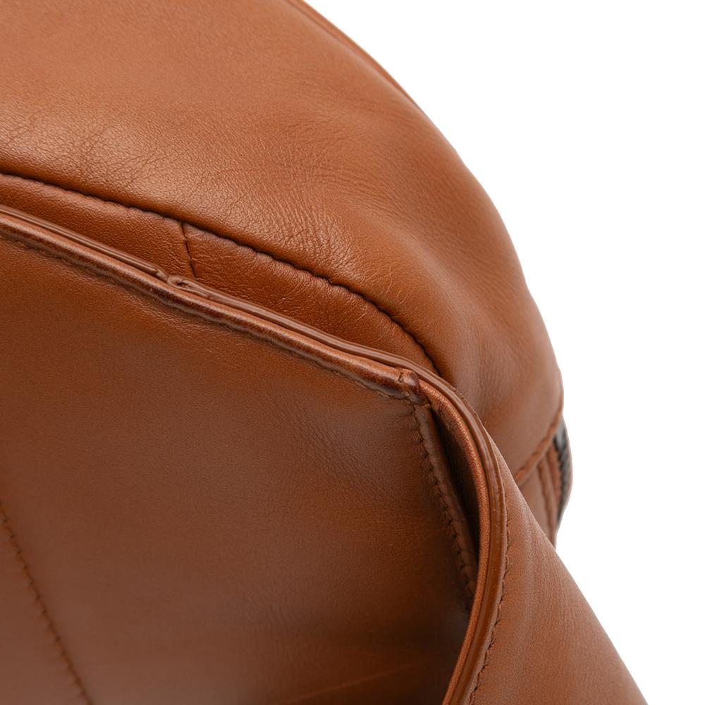 Bottega Veneta AB Bottega Veneta Brown Bronze Nappa Leather Leather Nappa Intrecciato Belt Bag Italy