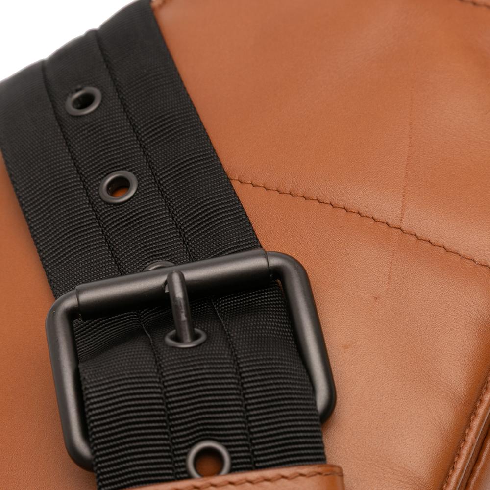 Bottega Veneta AB Bottega Veneta Brown Bronze Nappa Leather Leather Nappa Intrecciato Belt Bag Italy