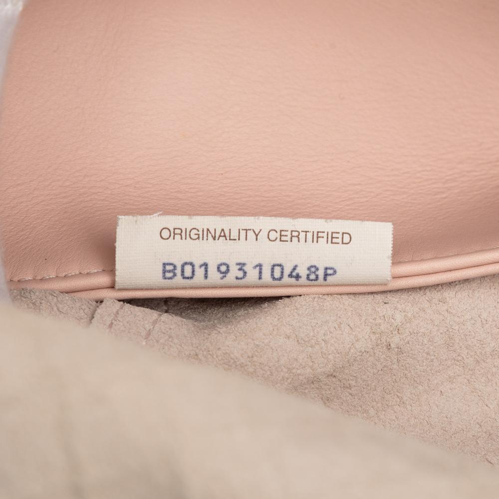 Bottega Veneta AB Bottega Veneta Pink Light Pink Calf Leather Intrecciomirage Butterfly Tote Italy