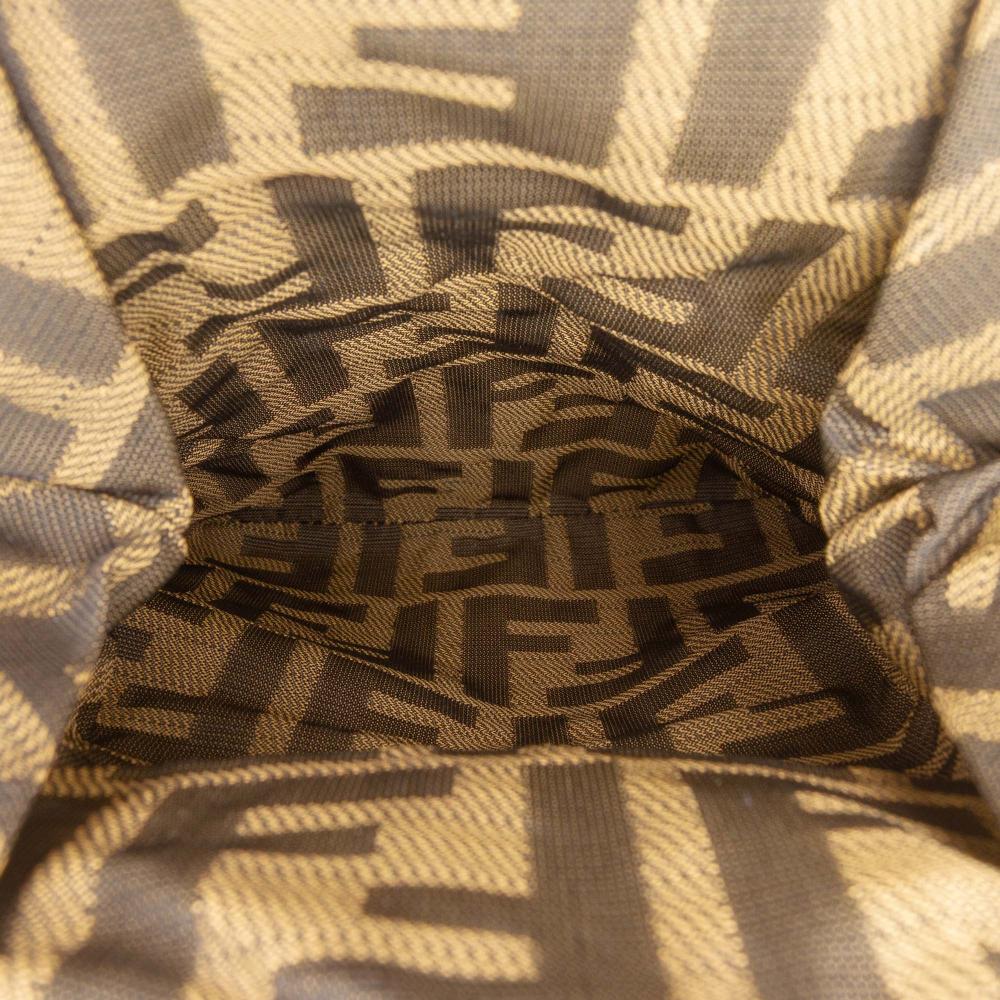 Fendi B Fendi Brown Calf Leather Large Spy Handbag Italy