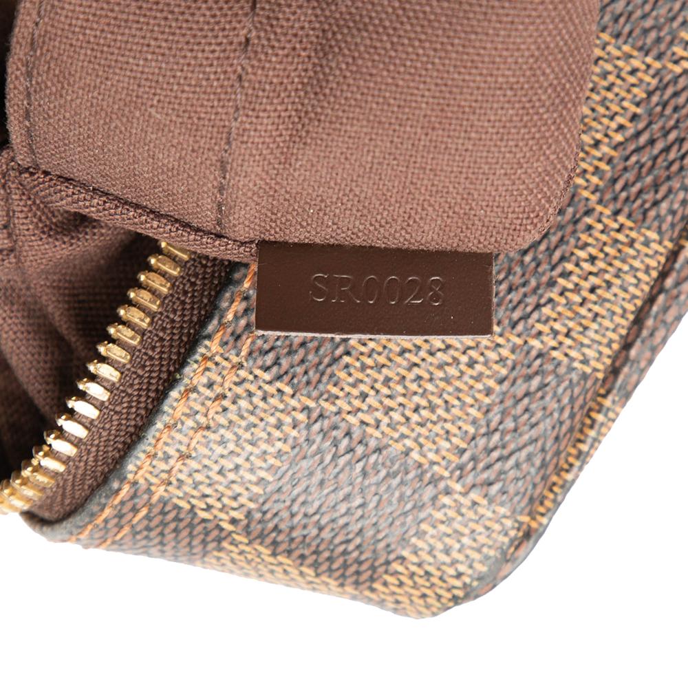 Louis Vuitton B Louis Vuitton Brown Damier Canvas Fabric Damier Ebene Naviglio France