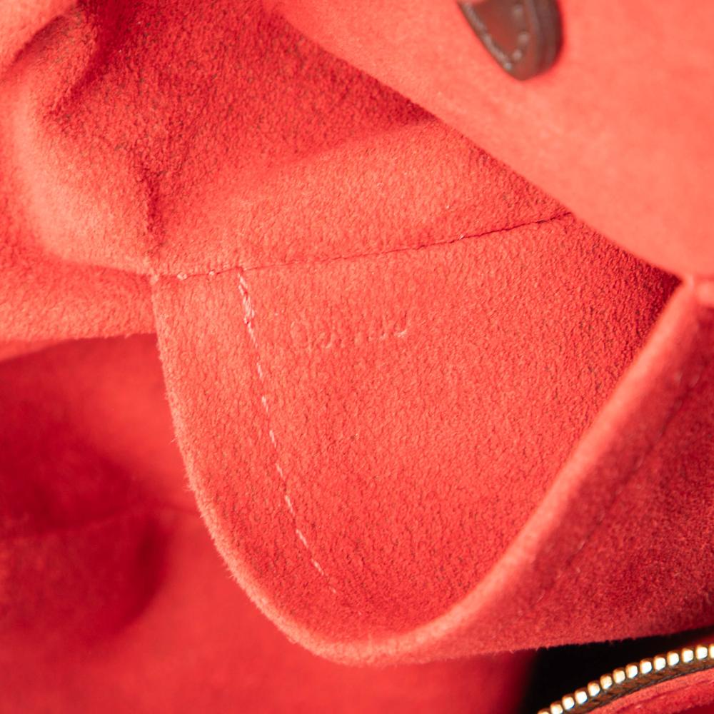 Louis Vuitton B Louis Vuitton Brown Damier Canvas Fabric Damier Ebene Hampstead PM Spain