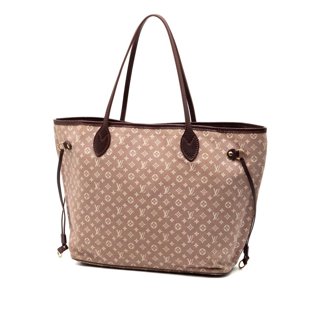 Louis Vuitton B Louis Vuitton Pink Light Pink Canvas Fabric Monogram Idylle Neverfull MM France