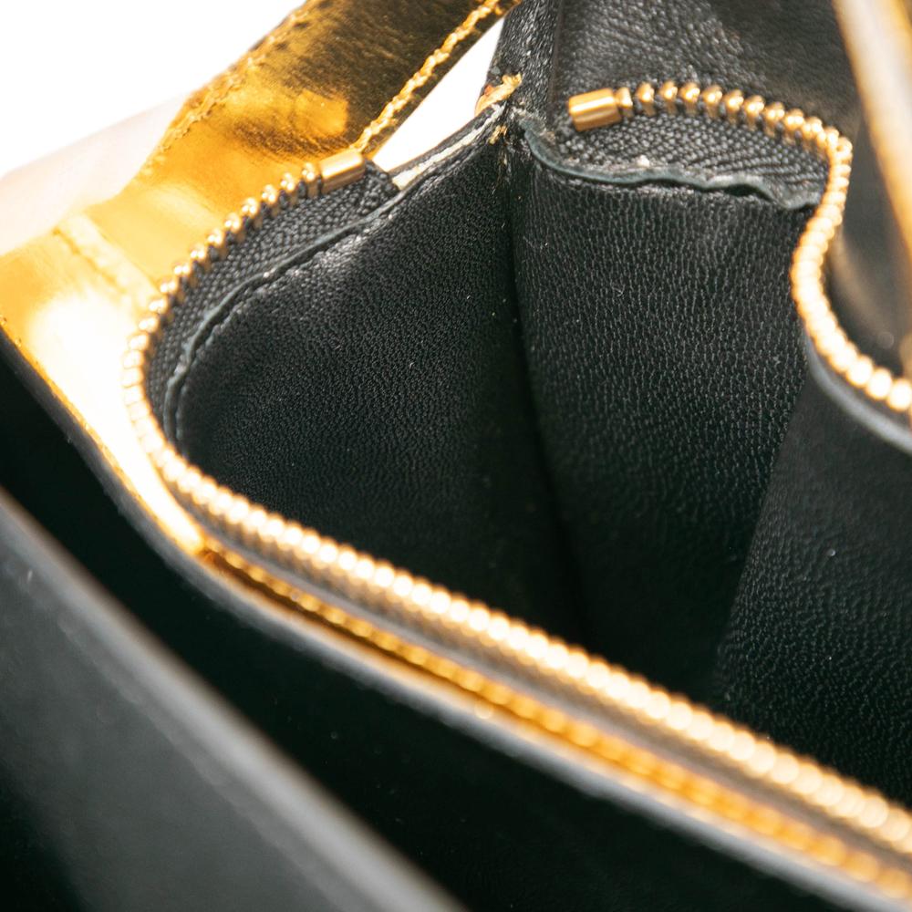 Celine B Celine Gold Calf Leather Medium skin Classic Box Italy