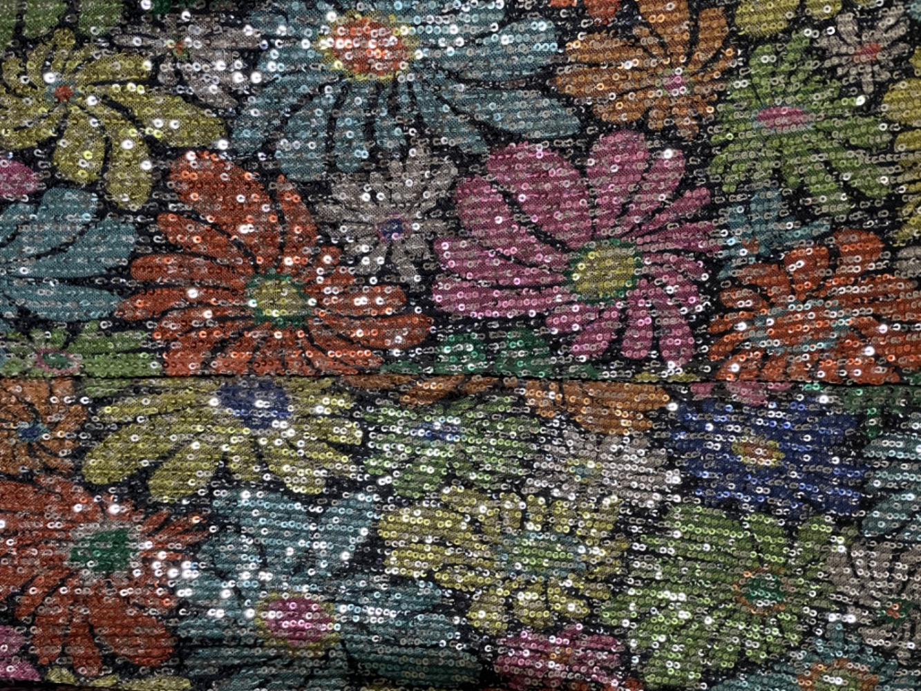 Yas Sequin floral dress NEW