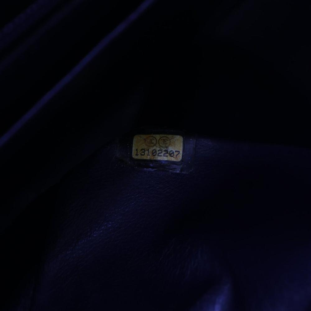 Chanel AB Chanel Blue Dark Blue Caviar Leather Leather Maxi Classic Caviar Single Flap Italy