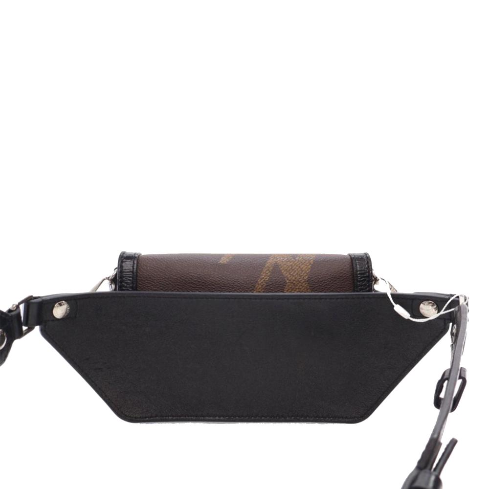 Louis Vuitton AB Louis Vuitton Brown Monogram Canvas Fabric Monogram Giant Reverse Dauphine France