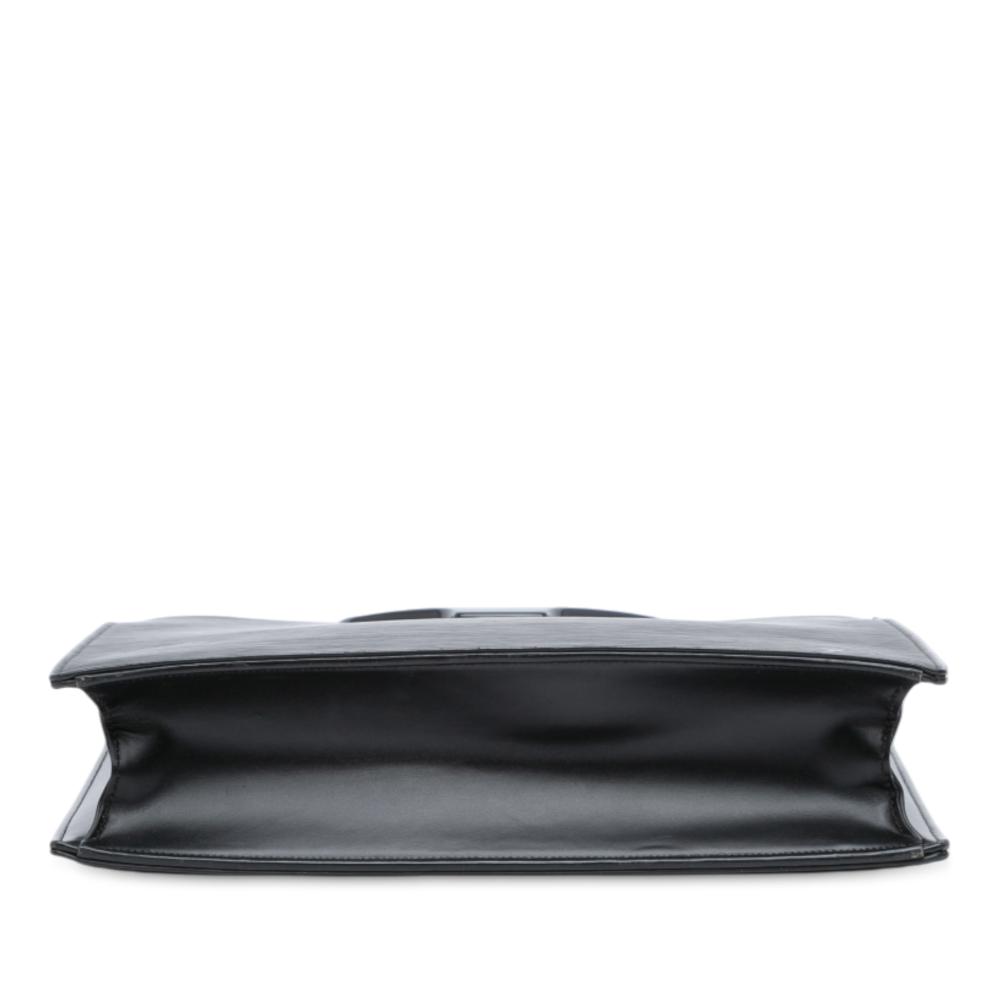 Louis Vuitton B Louis Vuitton Black Epi Leather Leather Epi Ombre France