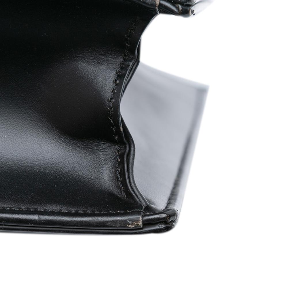 Louis Vuitton B Louis Vuitton Black Epi Leather Leather Epi Ombre France