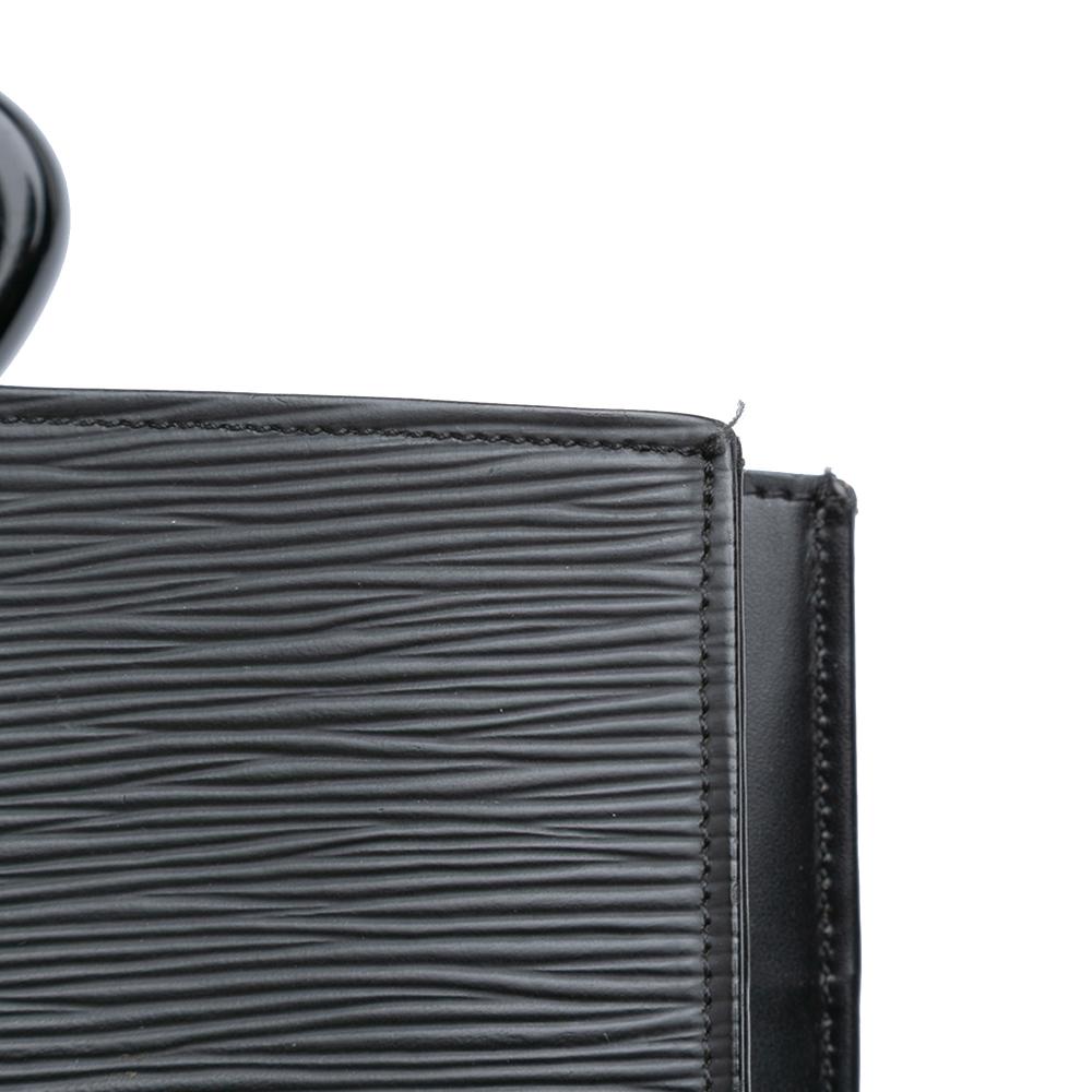 Louis Vuitton B Louis Vuitton Black Epi Leather Leather Epi Ombre France