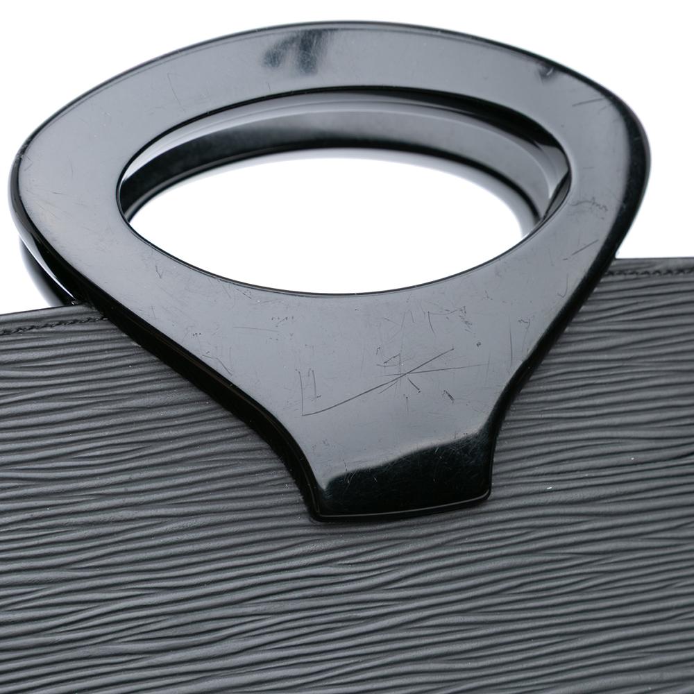 Louis Vuitton B Louis Vuitton Black Epi Leather Leather Epi Ombre France