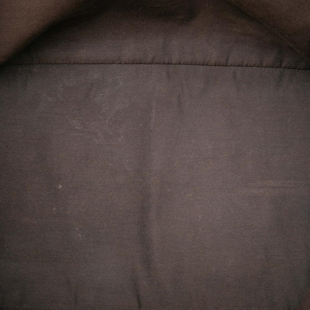 Gucci B Gucci Brown Beige Canvas Fabric GG Tote Italy