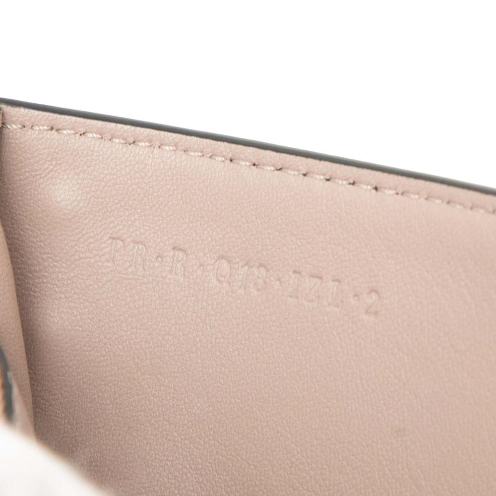 Valentino AB Valentino Brown Bronze Calf Leather Metallic Pebbled skin Rockstud Phone Case with Chain Italy