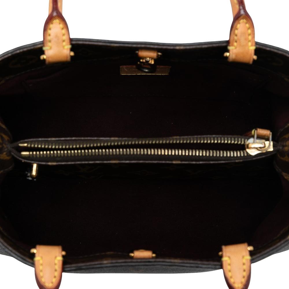 Louis Vuitton B Louis Vuitton Brown Monogram Canvas Fabric Monogram Montaigne BB Spain