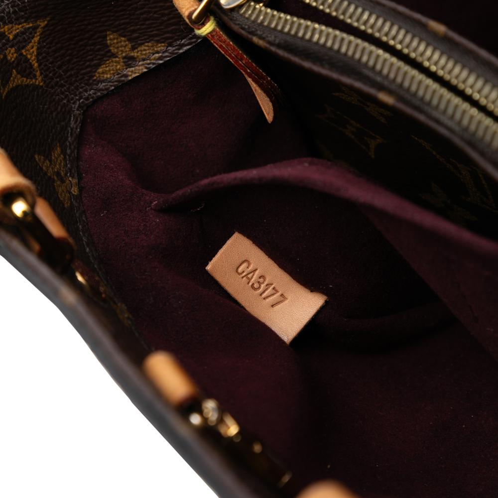 Louis Vuitton B Louis Vuitton Brown Monogram Canvas Fabric Monogram Montaigne BB Spain
