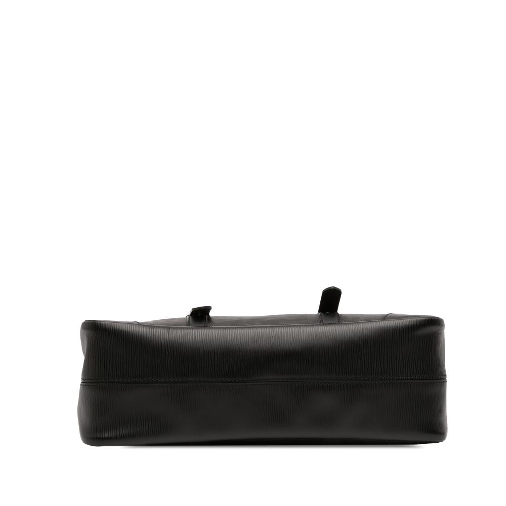 Louis Vuitton B Louis Vuitton Black Epi Leather Leather Epi Segur MM France