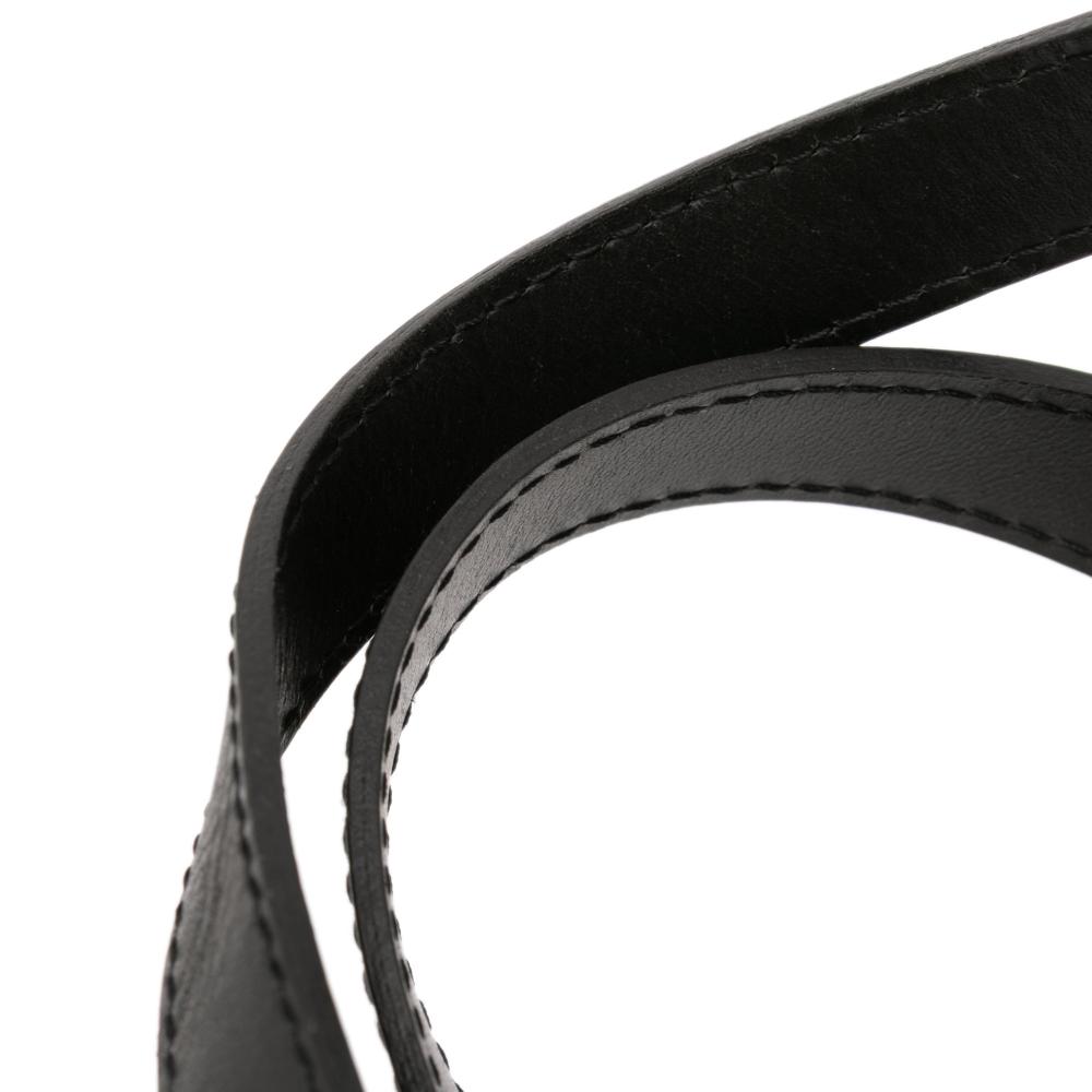 Louis Vuitton B Louis Vuitton Black Epi Leather Leather Epi Segur MM France