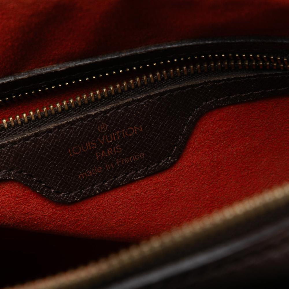 Louis Vuitton B Louis Vuitton Brown Damier Canvas Fabric Damier Ebene Triana France