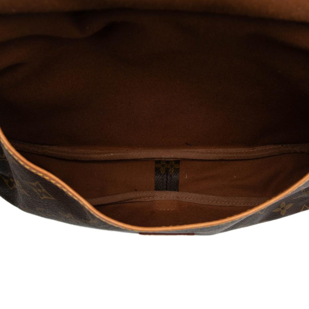 Louis Vuitton B Louis Vuitton Brown Monogram Canvas Fabric Monogram Saumur 30 United States