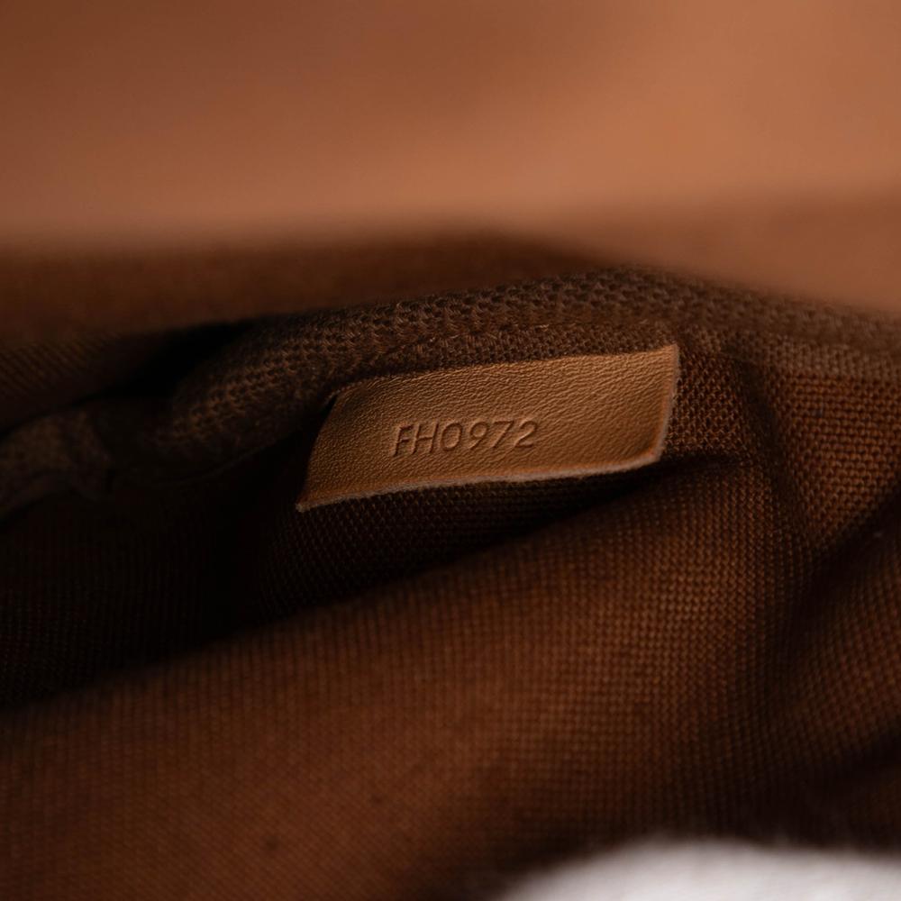 Louis Vuitton B Louis Vuitton Brown Monogram Canvas Fabric Monogram Saumur 30 United States