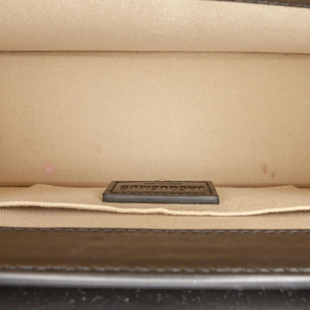 Jacquemus AB Jacquemus Black Calf Leather Le Grand Chiquito Italy