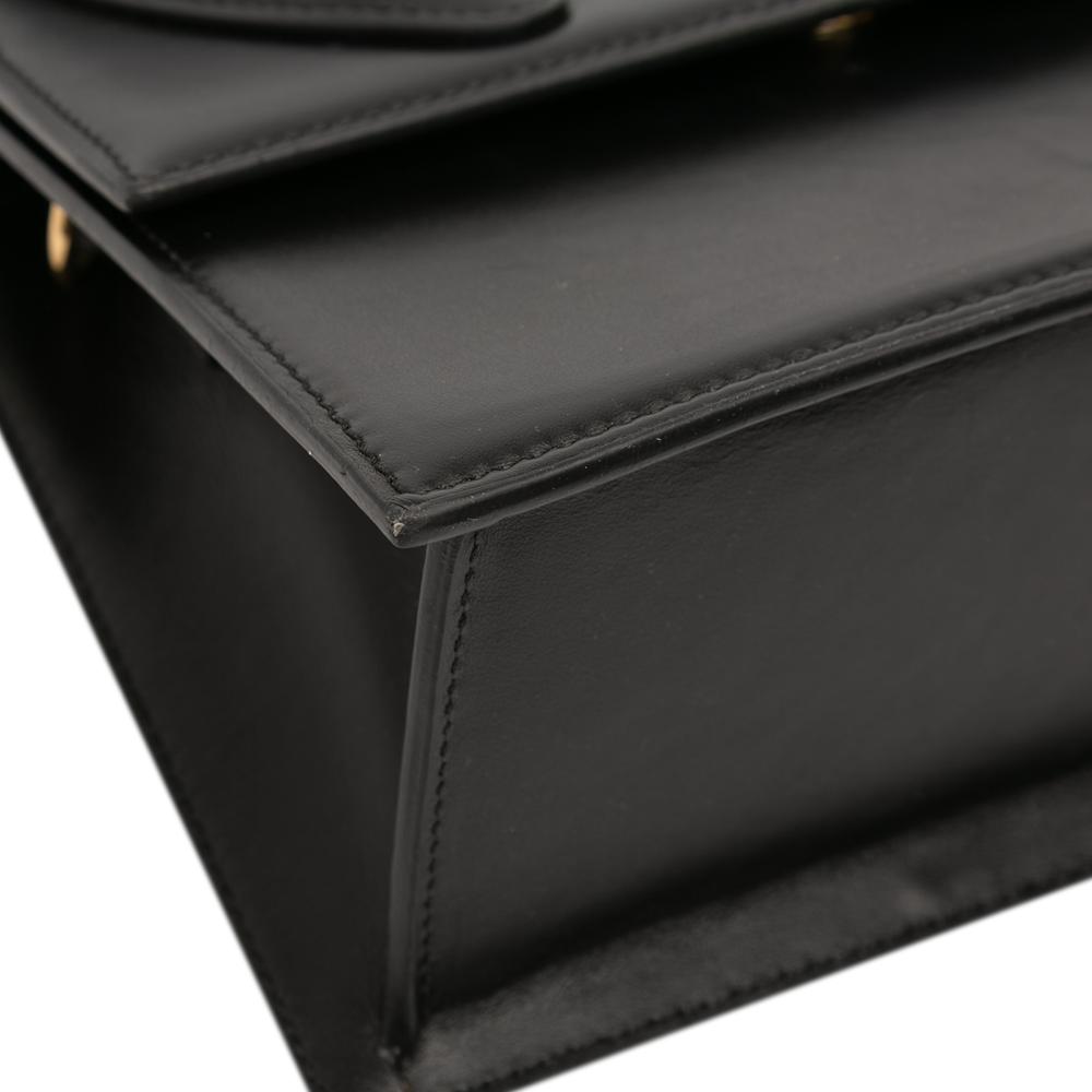 Jacquemus AB Jacquemus Black Calf Leather Le Grand Chiquito Italy