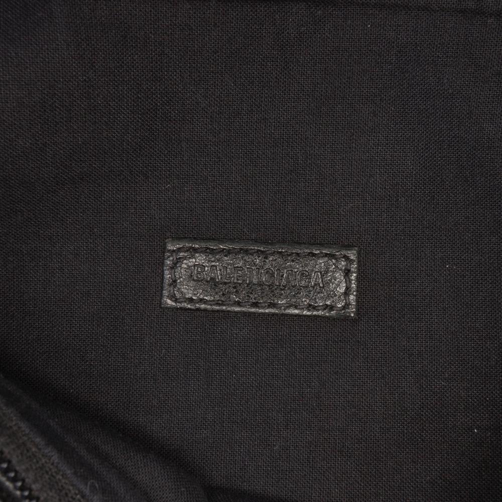 Balenciaga AB Balenciaga Black Calf Leather Explorer Belt Bag Italy