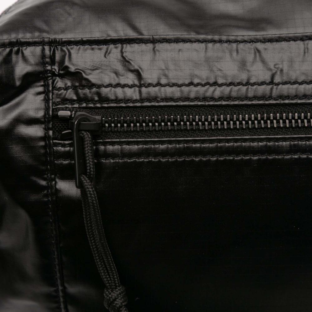 Saint Laurent AB Saint Laurent Black Nylon Fabric Nuxx Belt Bag Italy