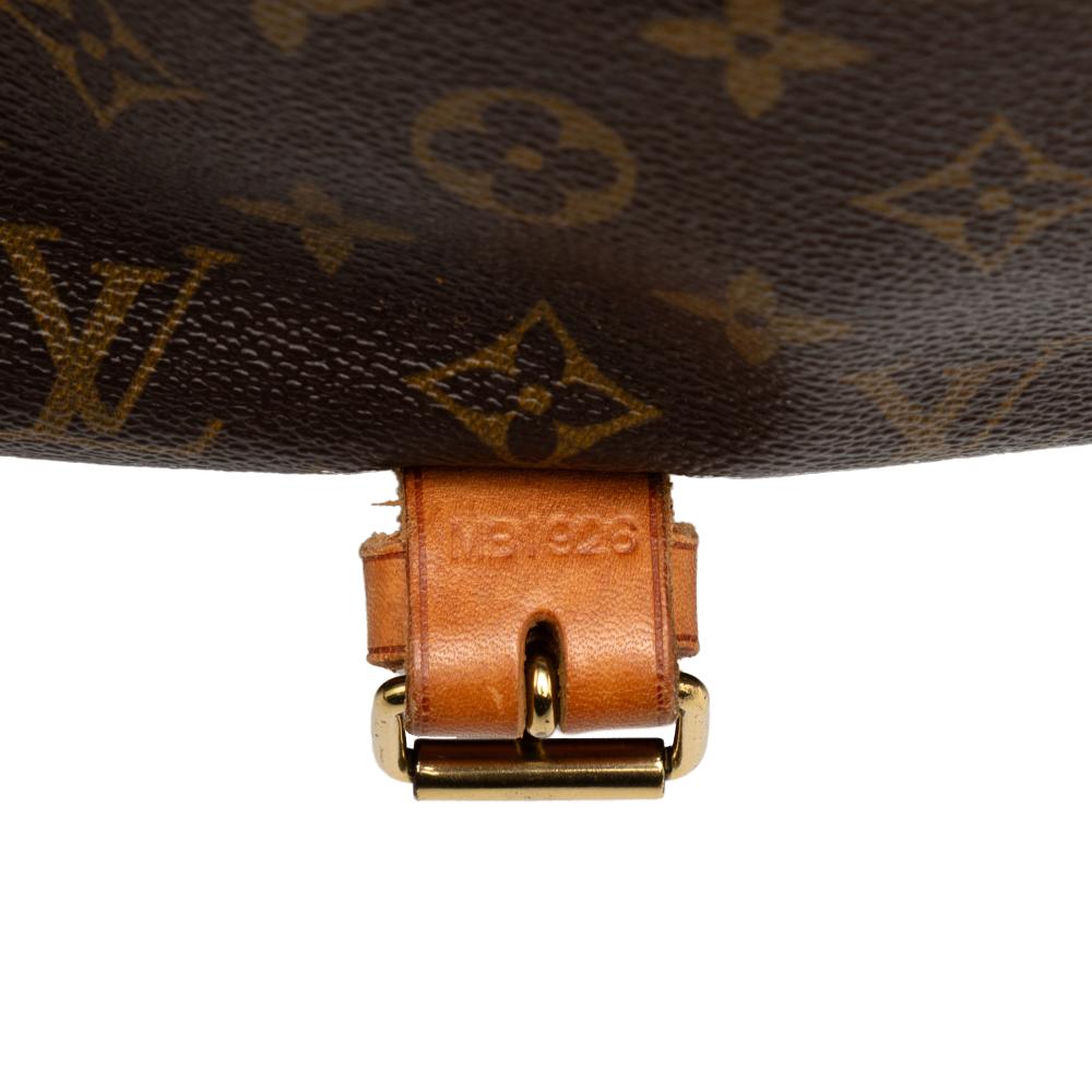 Louis Vuitton B Louis Vuitton Brown Monogram Canvas Fabric Monogram Saumur 35 France