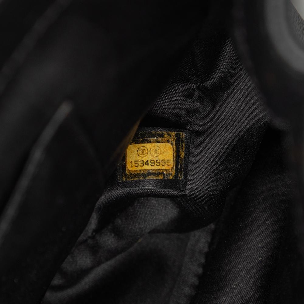 Chanel B Chanel Black Caviar Leather Leather Caviar Grand Shopping Tote Italy