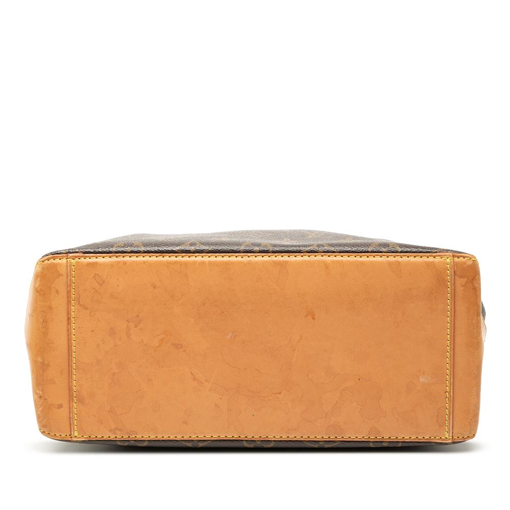 Louis Vuitton B Louis Vuitton Brown Monogram Canvas Fabric Monogram Cabas Piano France