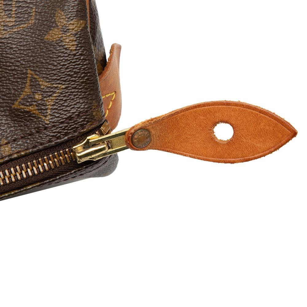 Louis Vuitton B Louis Vuitton Brown Monogram Canvas Fabric Monogram Speedy 30 France