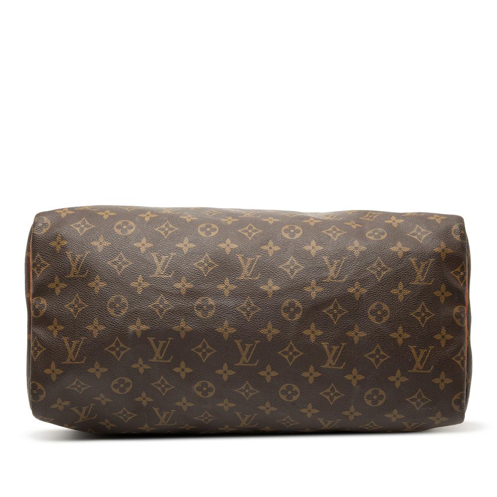 Louis Vuitton B Louis Vuitton Brown Monogram Canvas Fabric Monogram Speedy 40 France