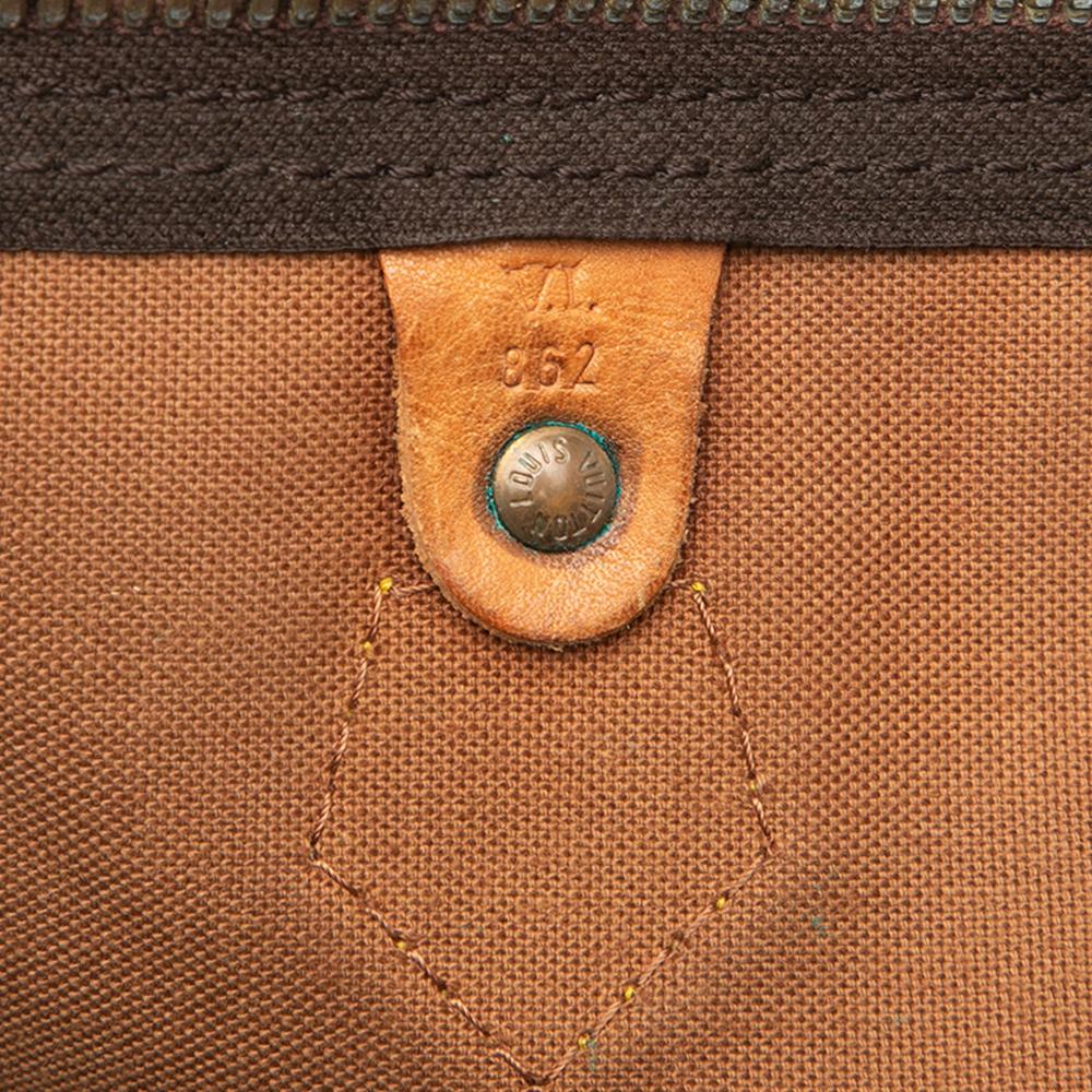 Louis Vuitton B Louis Vuitton Brown Monogram Canvas Fabric Monogram Speedy 40 France