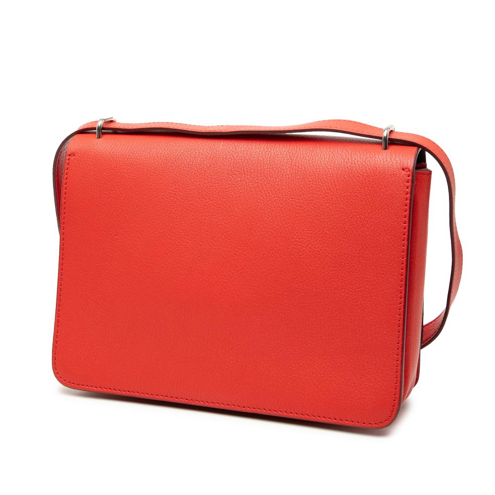 Burberry AB Burberry Red Calf Leather Medium D Ring Crossbody Italy