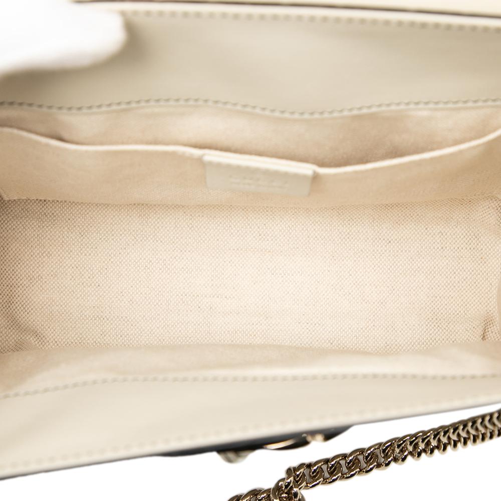 Gucci AB Gucci Brown Light Beige Calf Leather Small Guccissima Emily Shoulder Bag Italy