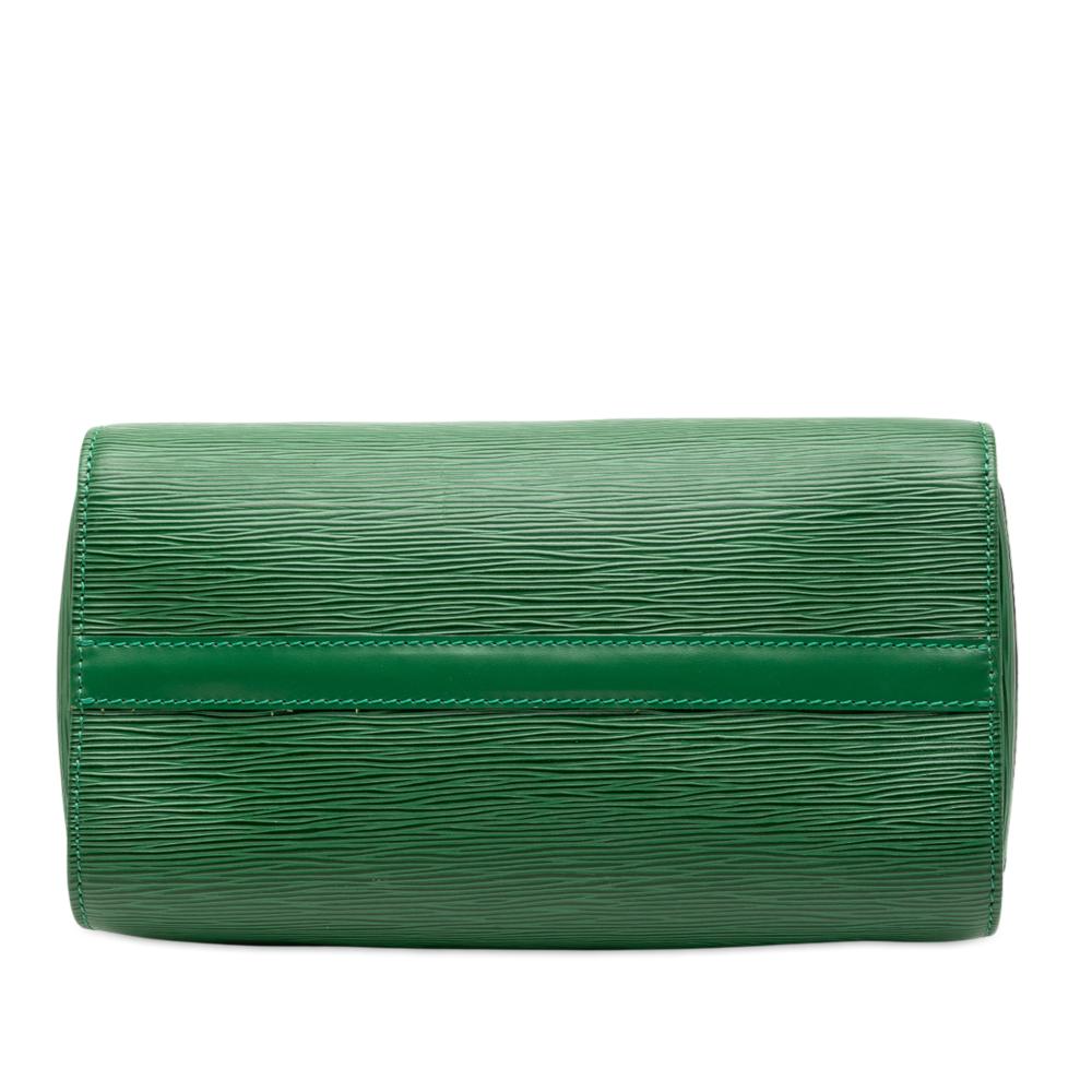 Louis Vuitton B Louis Vuitton Green Epi Leather Leather Epi Speedy 25 France