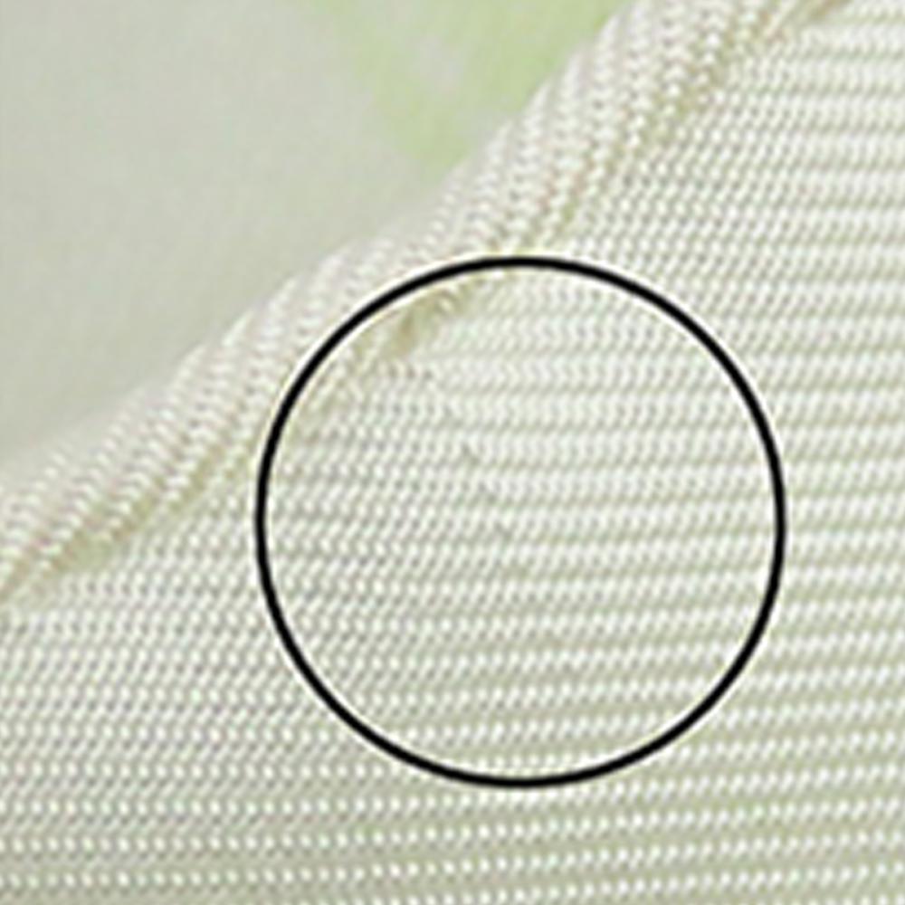 Hermès B Hermès White with Green Light Green Silk Fabric Bolduc Scarf 45 France