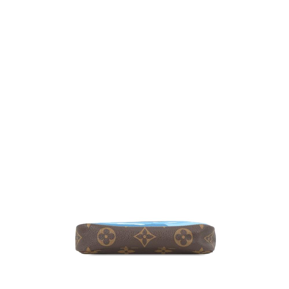 Louis Vuitton Brown Monogram Canvas Fabric Monogram Vivienne Venice Mini Pochette Accessoires France