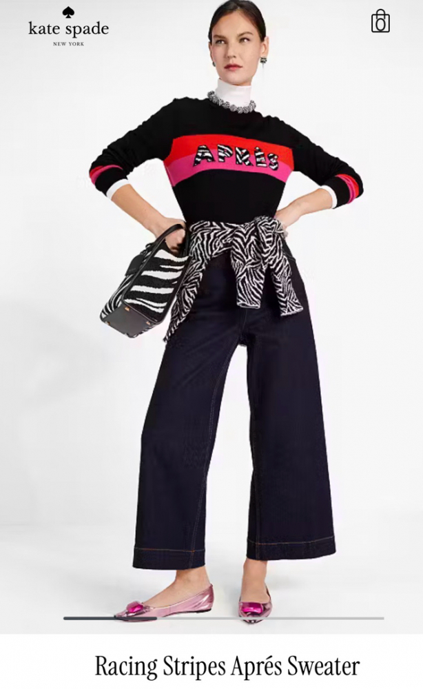 Kate Spade Pull “APRÈS”